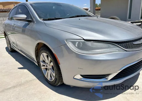 2015 Chrysler 200 Limited из США, поврежденный, VIN 1C3CCCAB4FN660631